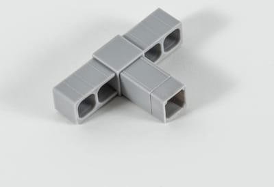 T-Verbindingsstuk voor aluminium | volièrebouw - T verbindingsstuk voliere - Voliere - Kooien