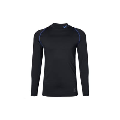 Nike Sports Training Fleece Sneldrogend Lange Mouw Compressie Top Heren Tops Zwart 826600-011 2XL black