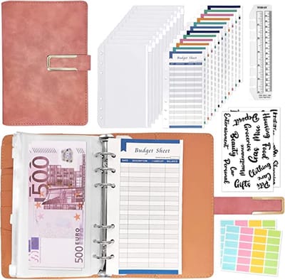 Budgetplanner - Budget planner, money sleeves, ring binder, financial planner,