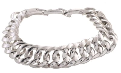 Behave Schakelarmband, metaal, lengte 18-19,5