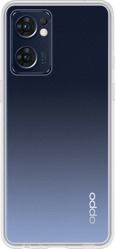 Hoes - Geschikt voor OPPO Find X5 Lite - Sterk & Shockproof - Hoesje Cover - Siliconen Case - Transparant