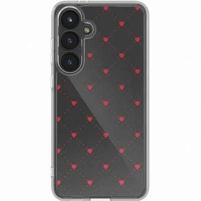 imoshion Hoesje - Geschikt voor Samsung Galaxy S24 FE - Design hoesje - Crush Check