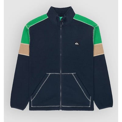 Quiksilver Clean Coast Block Fz Fleece Jas groen