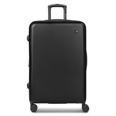 Bugatti Valencia 2.0 4 wielen Trolley L 75 cm met uitbreidingsplooi - Harde bagage - TSA slot - black