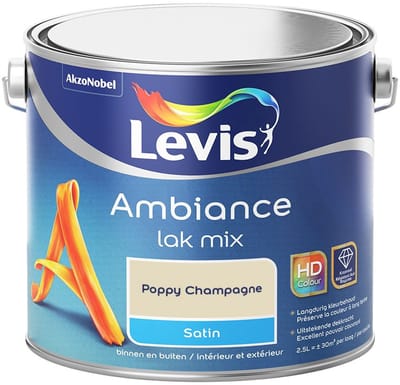 Levis - Ambiance Lak Satin Mix - Poppy Champagne - Mengverf - 2,5 L
