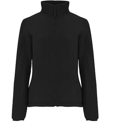 Roly Dames/Dames Artic Fleece Jas (Zwart)
