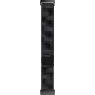 BlueBuilt Siliconen Bandje Zwart voor Samsung 20 mm