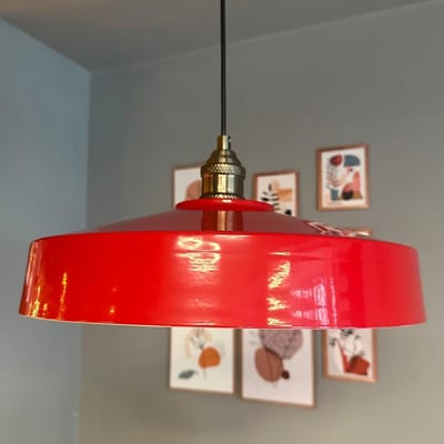 Bamyum Ace Hanglamp Industrieel Metaal Ø39 cm, Vintage Hanglamp, E27 Pendellamp