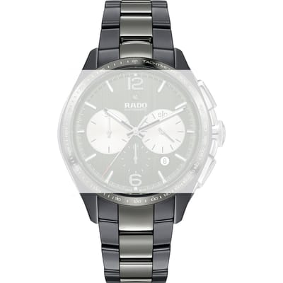 Rado straps 07.04937.10 HyperChrome Horlogeband
