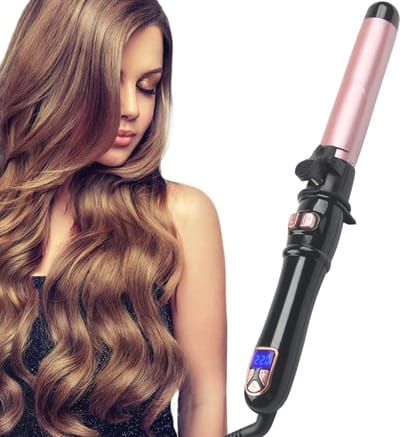 Automatische Roterende Krultang 28 mm | Temperatuurinstelling voor Diverse Haartypes | Snelle Styling met Directe Warmte