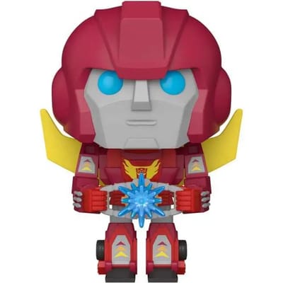Beeldje Funko Transformers Retro Series Pop! TV Hot Rod w/Matrix
