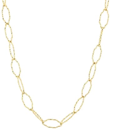 Bijoutheek Collier Vintage Schakels Goud