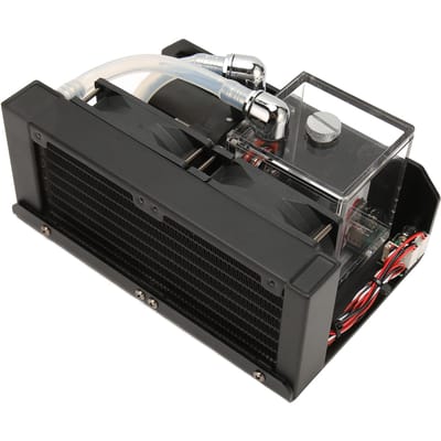 Waterkoelpomp 12V 10W 300ML Watertank 80mm 4000RPM Ventilator Waterkoeltank voor Industrie