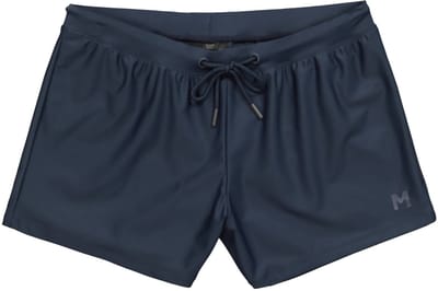 Men Plus - Heren - zwembroek elastische tailleband tot 8XL - Navy blauw - Maat XXL