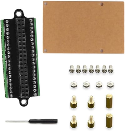 Dailygoody - GPIO Terminal Uitbreidingsboard - Mini Terminal Block Breakout Board - Voor Raspberry Pi - 40-Pin - Ideaal voor hobbyisten - Uitbreiding