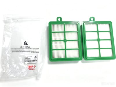 HEPA-filter H12 Geschikt voor Philips/Electrolux stofzuigers 2-pack