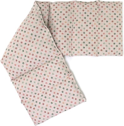Extra Groot Warmtekussen & Koelkussen met Koolzaad (75x20cm) - 8 Kamers voor Gelijkmatige Warmteverdeling
