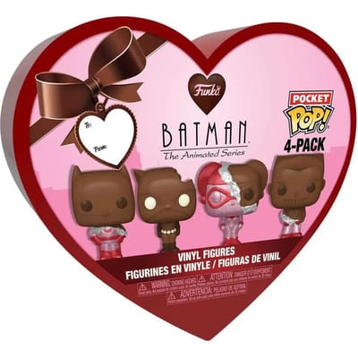 Funko Pocket Pop! Keychain 4-Pack: DC Comics - Valentines Chocolate Box