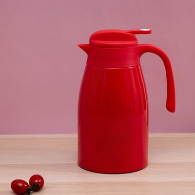 Isolatieketel 316 Roestvrij Staal 2000ml Grote Capaciteit Langdurige Isolatieketel 2000ml rood