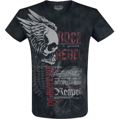 Rock Rebel by EMP - Rock T-shirt - Heavy Soul - S tot 3XL - voor Mannen - zwart