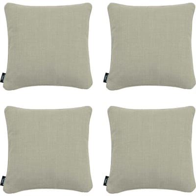 Madison - Sierkussen Nola natural - 45x45x10cm - Set van 4