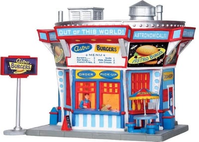 Lemax Kerstdecoratie Lemax - Astro Burgers, Set Of 2