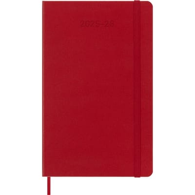 Moleskine 18 maanden agenda 2025-2026, 1 week per pagina met notitieblad, a5, hardcover,