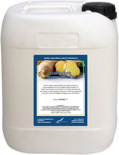 Handzeep Fresh Ginger 10 liter - navulling