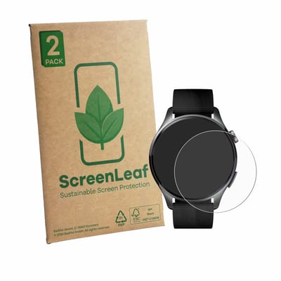 2 Stuks Screenprotector voor Xiaomi Watch 5 (47 mm) - Hoogwaardige Beschermfolie transparant