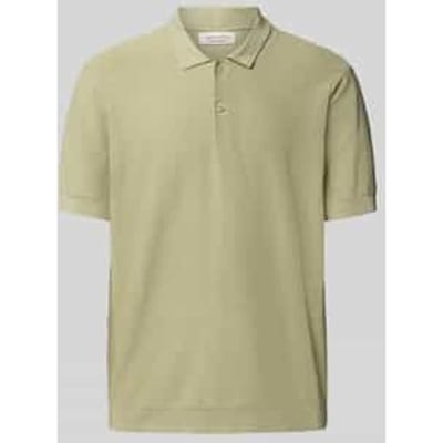 Relaxed fit poloshirt met structuurmotief, model 'EDWARD'