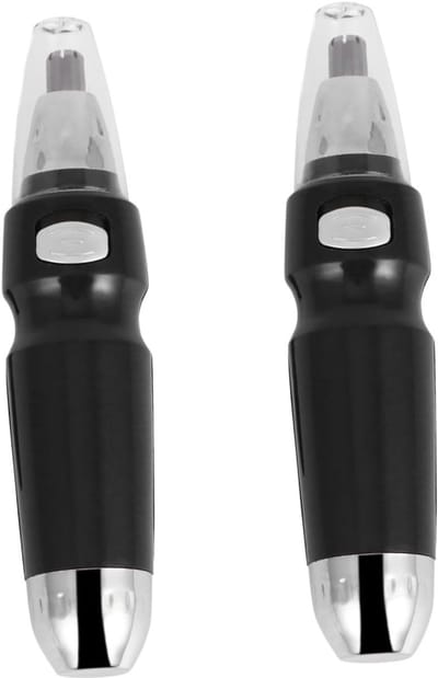 Elektrische Trimmers - Grooming Set - Gezichtsbeharing Verwijderen - Veiligheidskegelkop - 13.5 x 3 cm - Zwart