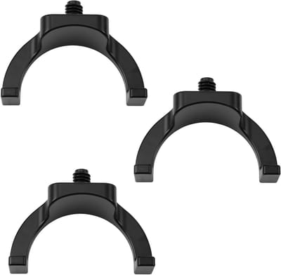 Set van 3 U-vormige gereedschapshaken voor opslag in schuren, garage wandmontage voor schoppen, harken en accessoires