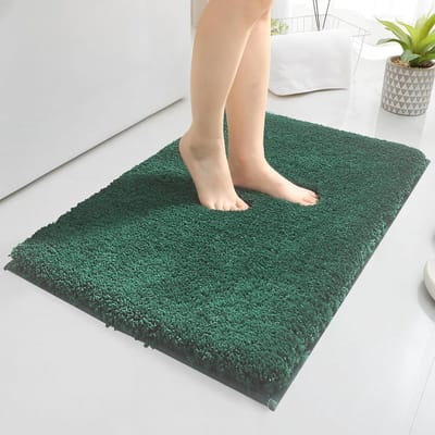 60x90 cm zachte microvezel badkamer tapijten, antislip badmatten met waterabsorberend, duurzaam wasbaar badkamer tapijten voor badkamer dikke douchemat