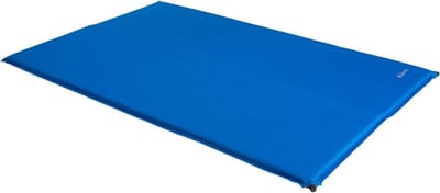 Zelfopblaasbare Slaapmat - Kampeer Mat - Kamperen Buiten - Dubbel Comfort - 196x130x5 cm - Blauw