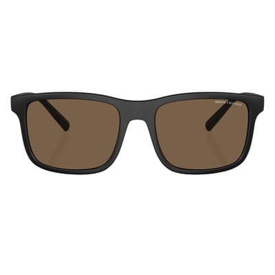 Armani Exchange Effen zonnebril (Bruin/zwart)