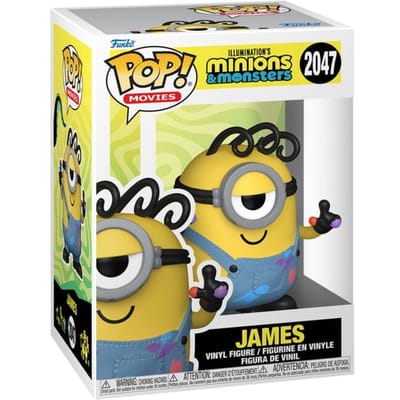 Minions James - (Pop! Movies) vinylfiguur 2047 Unisex Funko Pop! - Neutraal - Standard