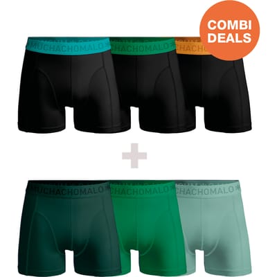 Muchachomalo Boxershort Heren – 6 Pack – 95% Katoen – Heren Ondergoed – Kleding – Stevig Ondergoed – Onderbroeken Heren