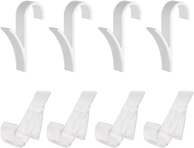 8 stuks handdoekhaken voor radiatoren - praktische haken voor handdoeken, badjassen en meer