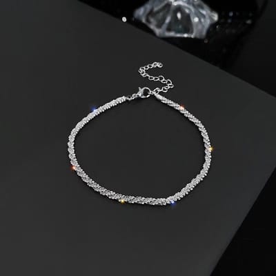 Prachtige Opale Tulp Zirconia Armband voor Vrouwen Modieus Gepersonaliseerd Dagelijks Accessoire Feestjuwelen Verjaardag Jubileum Cadeaus black