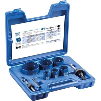PFERD TOOLS 25900910 Gatenzaagset 22 mm, 29 mm, 35 mm, 44 mm, 51 mm, 64 mm 1 stuk(s)