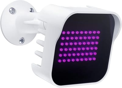 IR Illuminator - Infrarood Lamp - Nachtzicht Verbeteren - Gelijkmatige Lichtverdeling - Compact Formaat - Wit