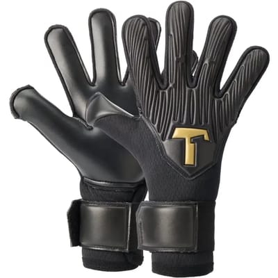 T1TAN Rebel 2.0 Black-Out Junior Keepershandschoenen kinderen - met vingerbescherming - Maat 4