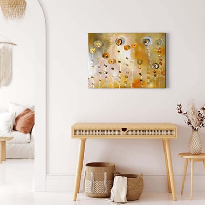 Canvas print DD123067 Golden Eye A.S. Création 0,7 x 0,5 m Goud Kantoor Hal/Gang Keuken Slaapkamer Woonkamer