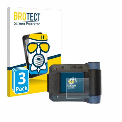 BROTECT - Screenprotector voor Swissphone s.Quad X15/ X35/ C45/ C35 - Folie Beschermfolie Beschermglas matte 3 Stuks