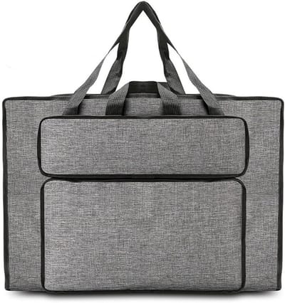 Waterdichte Tekenmap voor Tekenborden en Schetsen, Draagbare Kunst Portfolio Tas voor Kinderen en Kunstenaars, 52 x 36 x 7 cm, Ideaal voor Creatieve Projecten en Kunstmaterialen