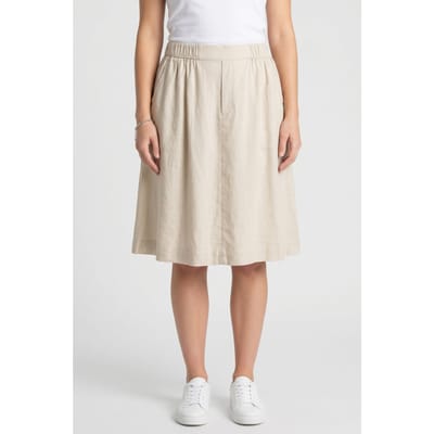 s.Oliver Skirts Beige Maat: 34 | Midi Rokken Outlet | Dames | Beige