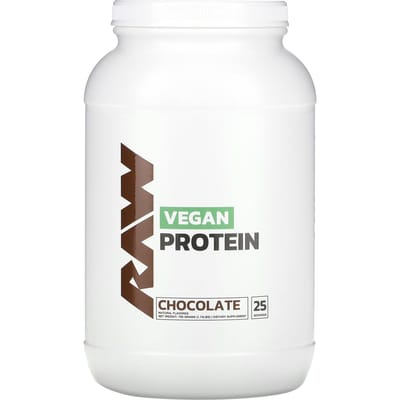 Raw Nutrition, Vegan Proteïne, Chocolade, 1,75 lbs (795 g)