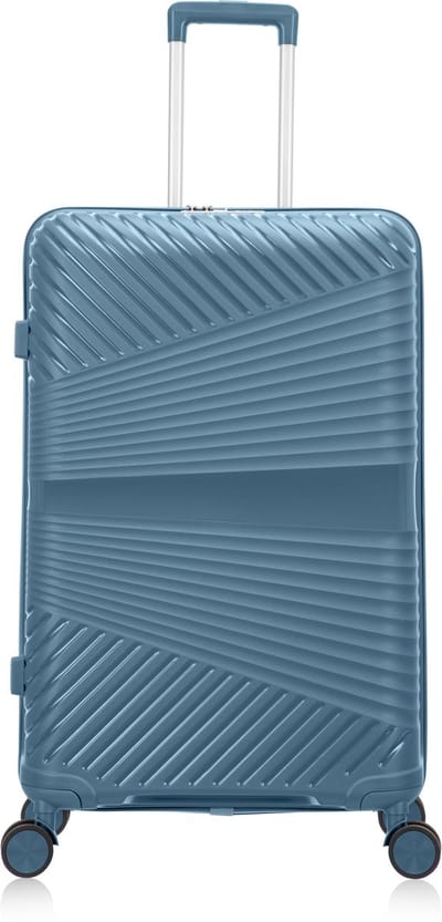 Mallorca Reiskoffer L - 93L - 75x48x29,5 cm - Lichtgewicht Harde Koffer - Met Ingebouwd TSA Slot - Voor Lange Vakanties - Ice blue