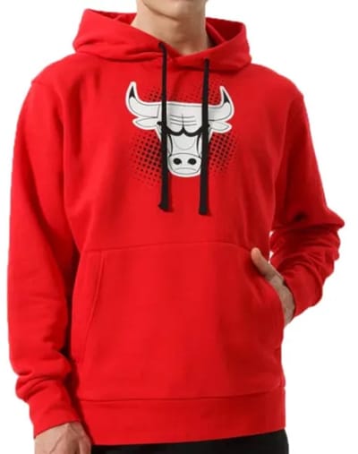 Nike Chicago Bulls - Hoodie - Maat S - Rood - Bulls - Basketbal - Heren Hoodie voor Mannen
