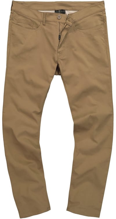 JP 1880 - Heren - Broek FLEXNAMIC® 5-pocket Straight Fit - Beige - Maat 72
